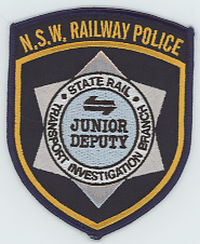 FOREIGN,AUSTRALIA,NEW SOUTH WALES RAILWAY POLICE JUNIOR DEPUTY 1